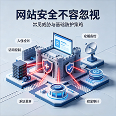 网站安全不容忽视:常见威胁与基础防护策略